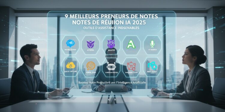 9 Meilleurs Preneurs de Notes de Réunion IA de 2025