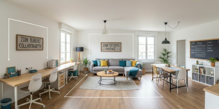 Organiser l&rsquo;Espace Commun en Colocation : Un Guide Complet
